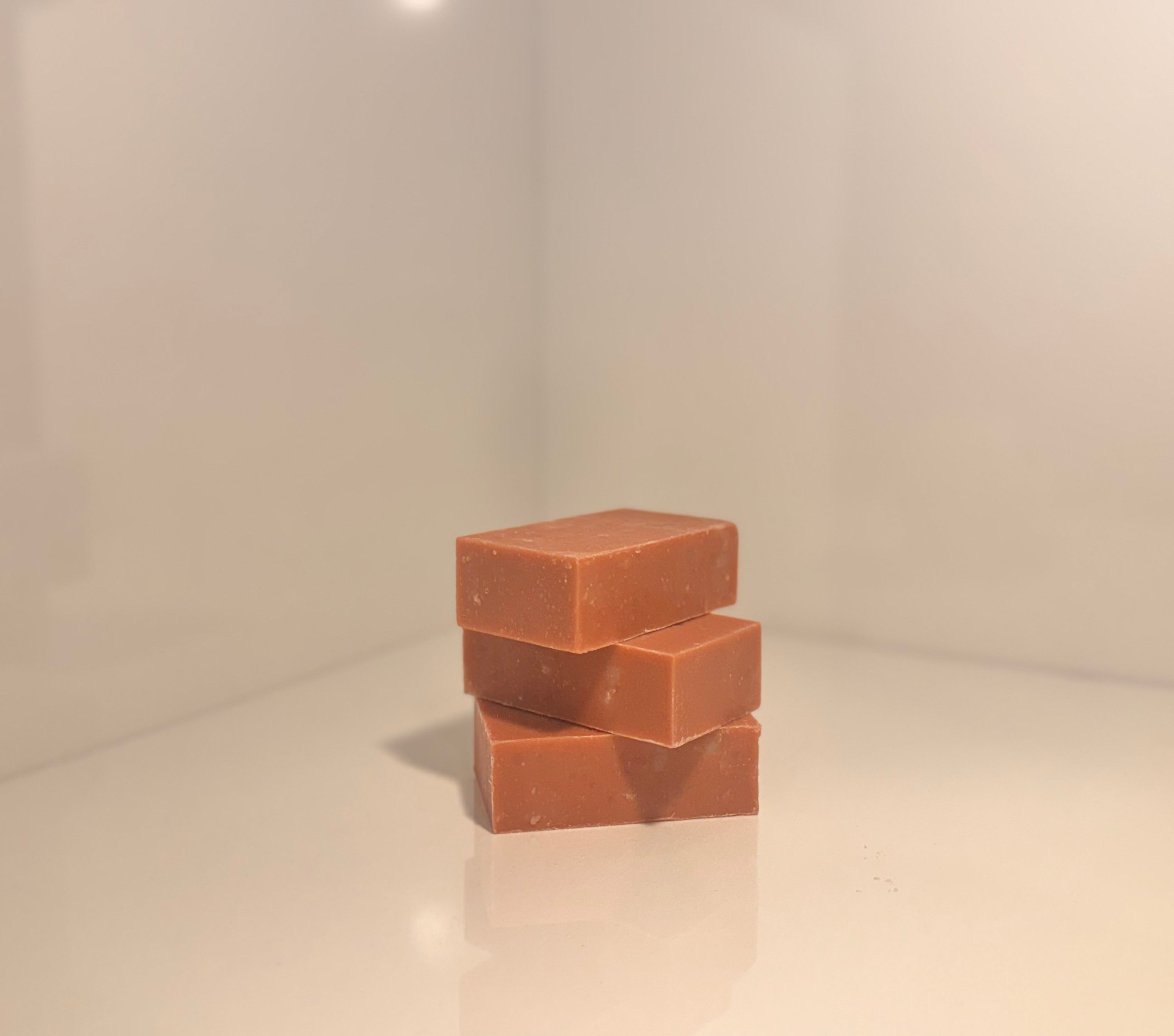 Pink Clay & Salt Bar Soap - 4 oz (3 pack)